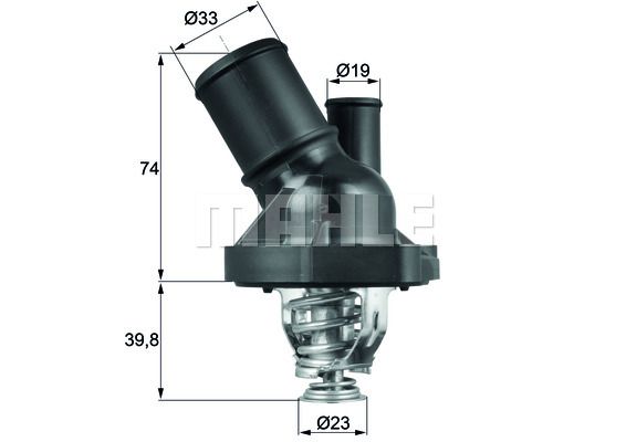 WILMINK GROUP Термостат, охлаждающая жидкость WG1217639